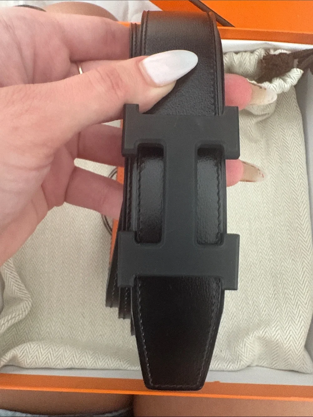 Brand new Hermes Men’s belt